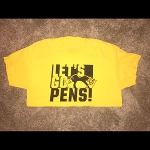 Pittsburgh Penguins NHL Team Yellow Fan Shirt